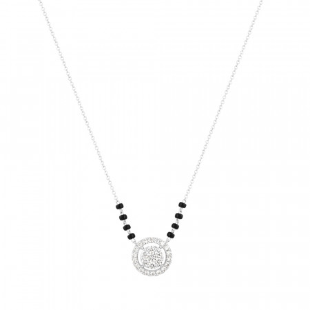 18 Carat White Gold Mangalsutra 18 Carat White Gold Mangalsutra