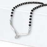 18 Ayar Beyaz Altın Mangalsutra