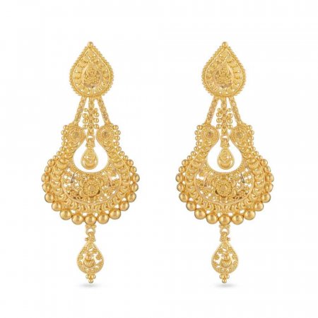 Jali Collection 22ct Gold Earring 16gm Jali Collection 22ct Gold Earring 16gm
