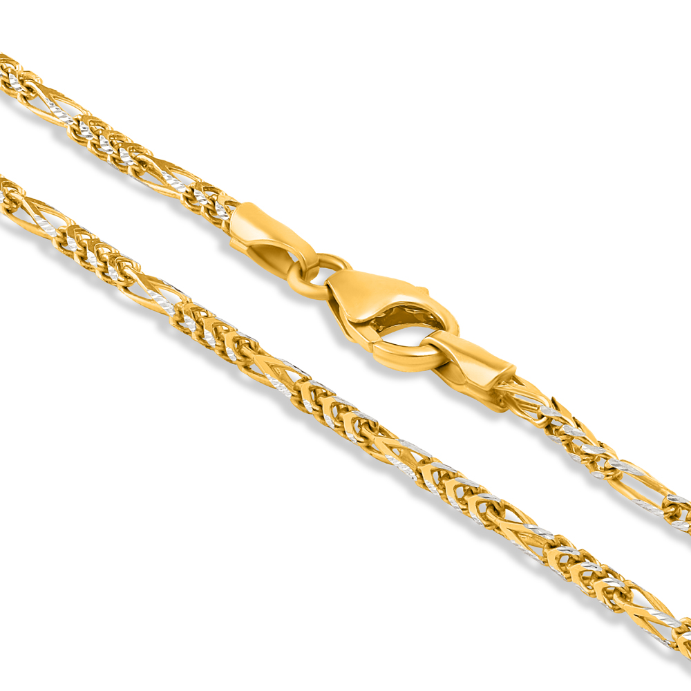 22 Ayar Altın | Baklalı Zincir | 18 İnç | 1,4 mm Kalınlık 22 Ayar Altın | Baklalı Zincir | 18 İnç | 1,4 mm Kalınlık