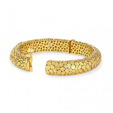 22ct Gold Kada — Antique Finish 22ct Gold Kada — Antique Finish