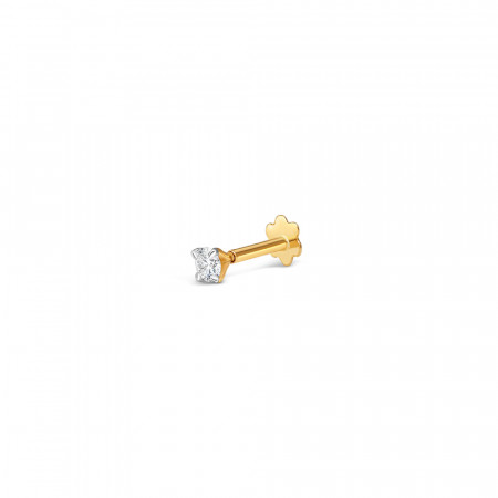18ct Yellow Gold Diamond Nose Stud | 0.06ct 18ct Yellow Gold Diamond Nose Stud | 0.06ct