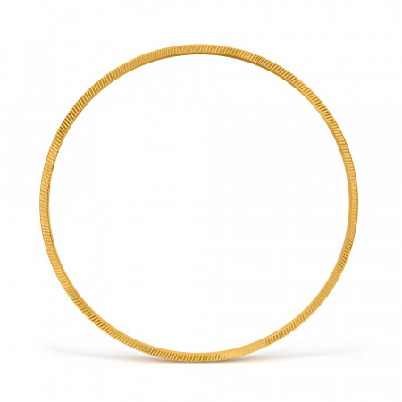 سوار واحد من الذهب عيار 22 قيراط | ملابس يومية | مقاس 2.6 سوار واحد من الذهب عيار 22 قيراط | ملابس يومية | مقاس 2.6