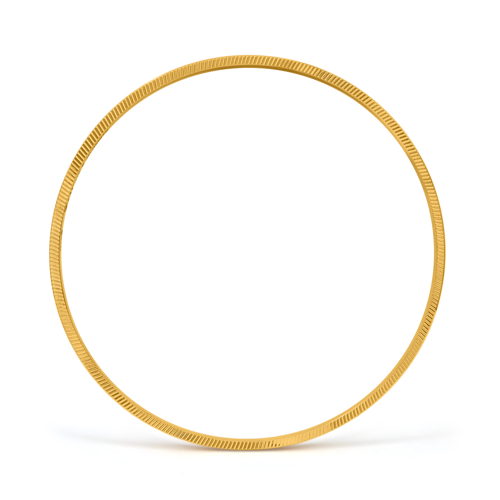 سوار واحد من الذهب عيار 22 قيراط | ملابس يومية | مقاس 2.6 سوار واحد من الذهب عيار 22 قيراط | ملابس يومية | مقاس 2.6