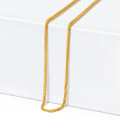 22ct Gold | Flat Double Link | 18 Inches