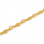 22 Ayar Altın Bayan Altın Bileklik | 6,5 İnç