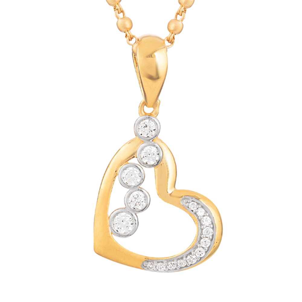 22 Ayar Altın Kalp Şeklinde Kolye 22 Ayar Altın Kalp Şeklinde Kolye