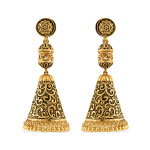 Antik Finish 22ct Gold Ohrring