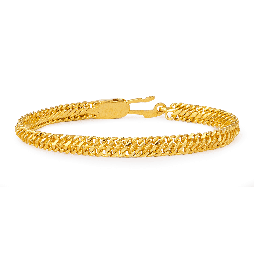 سوار رجالي من الذهب عيار 22 قيراط سوار رجالي من الذهب عيار 22 قيراط