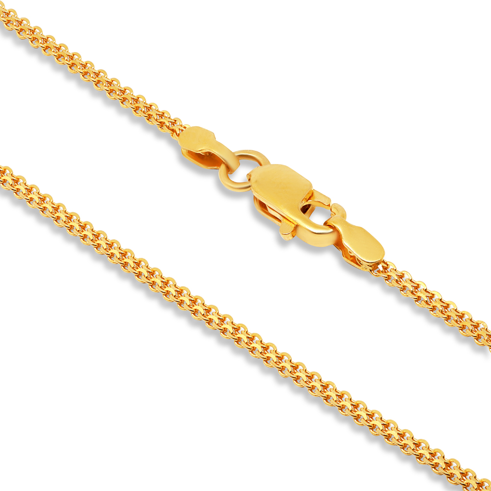 22 Ayar Altın | Baklalı Zincir | 18 İnç | 1,4 mm Kalınlık 22 Ayar Altın | Baklalı Zincir | 18 İnç | 1,4 mm Kalınlık