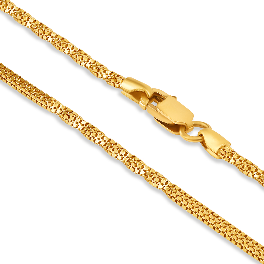 22 Ayar Sarı Altın Fantezi Zincir 22 Ayar Sarı Altın Fantezi Zincir