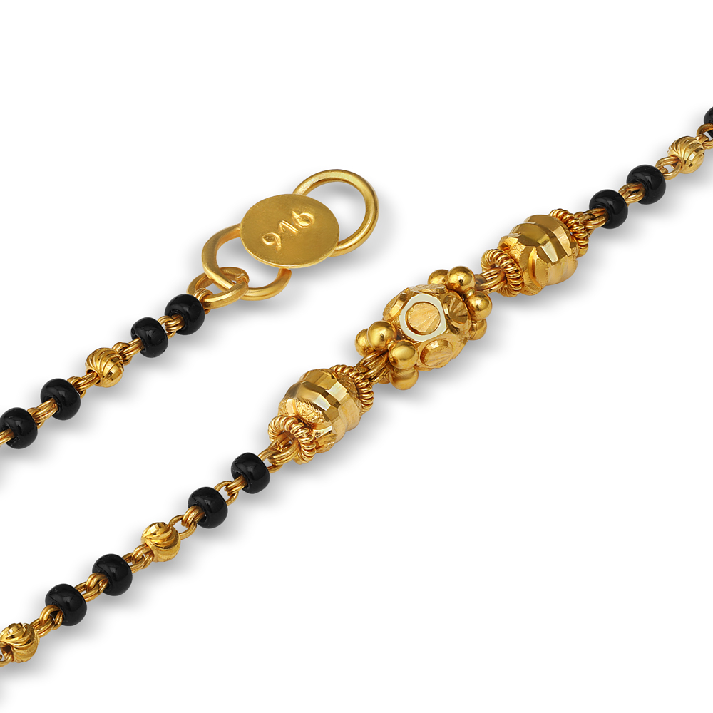 سوار كاليكا كاليكا ذهبي عيار 22 قيراطاً سوار كاليكا كاليكا ذهبي عيار 22 قيراطاً