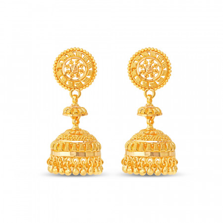 22 carat Gold Jhumkha