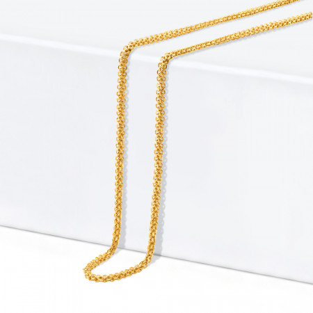 22ct Gold | Box Chain | 16 Inches | 1.4mm Thick