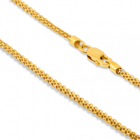 22ct Gold | Box Chain | 16 Inches | 1.4mm Thick