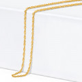 22ct Gold | Ripple Chain | 18 Inches | 0.8mm Thick