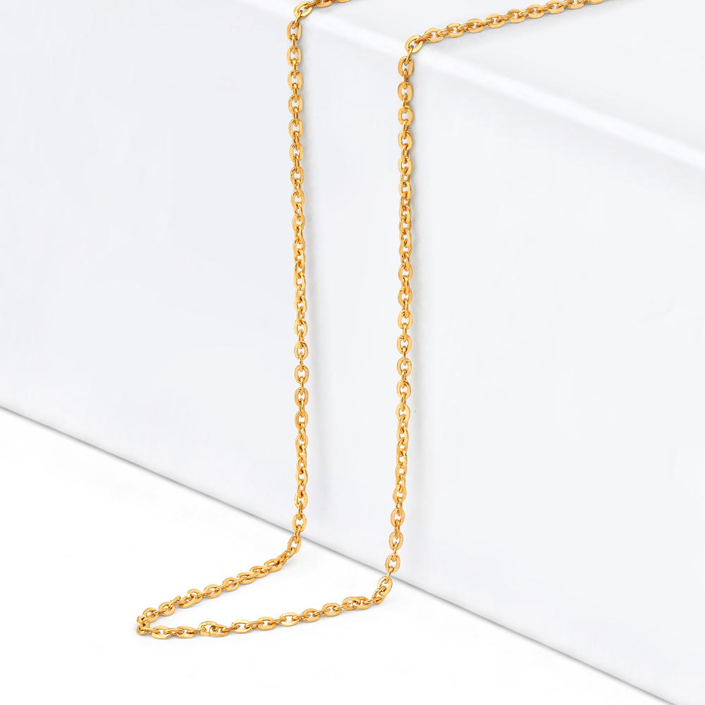 22ct Gold | Link Chain | 18.5 Inches | 1.2mm 22ct Gold | Link Chain | 18.5 Inches | 1.2mm