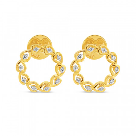 Gold Earring in 22ct Gold Gold Earring in 22ct Gold