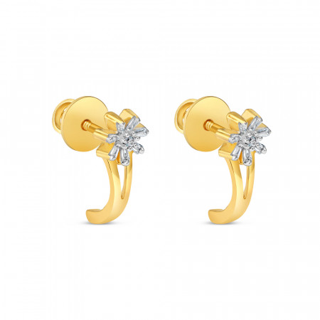 22 carat Gold Earring with CZ Stones 22 carat Gold Earring with CZ Stones