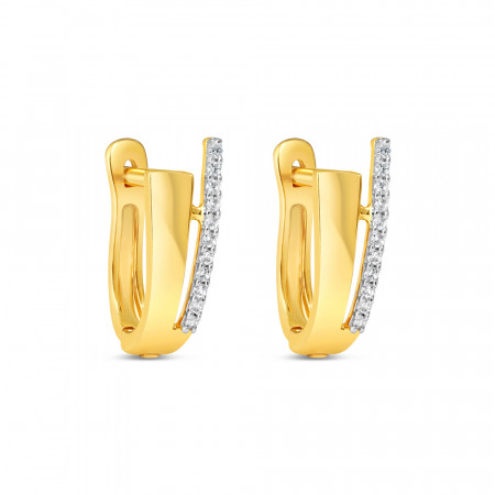 22 Karat Yellow Gold Bali Earring 22 Karat Yellow Gold Bali Earring