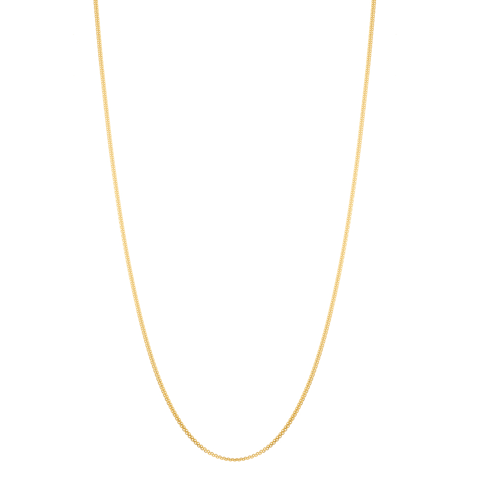 22 Karat Gelbgold Feine Gliederkette - 18 Zentimeter 22 Karat Gelbgold Feine Gliederkette - 18 Zentimeter