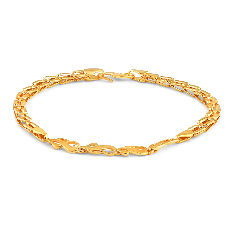 22ct Gold Infinity Link Bracelet 22ct Gold Infinity Link Bracelet