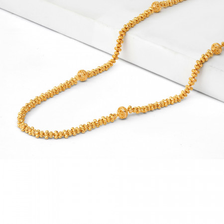 22ct Gold Mala Halskette 22ct Gold Mala Halskette