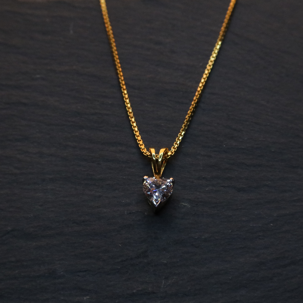 Gold Heart Pendant