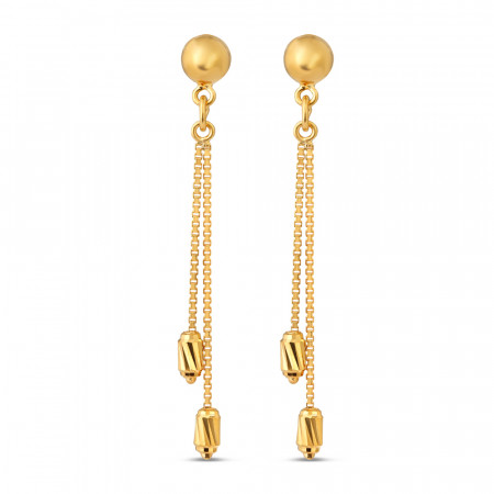 أقراط متدلية من الذهب عيار 22 قيراط أقراط متدلية من الذهب عيار 22 قيراط