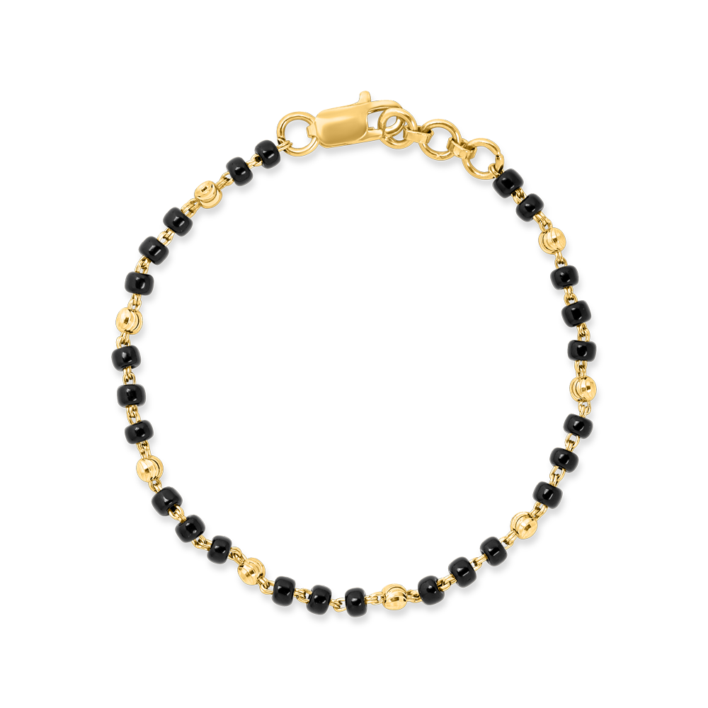 سوار هوس الأطفال من الذهب عيار 22 قيراط | 6 بوصة سوار هوس الأطفال من الذهب عيار 22 قيراط | 6 بوصة