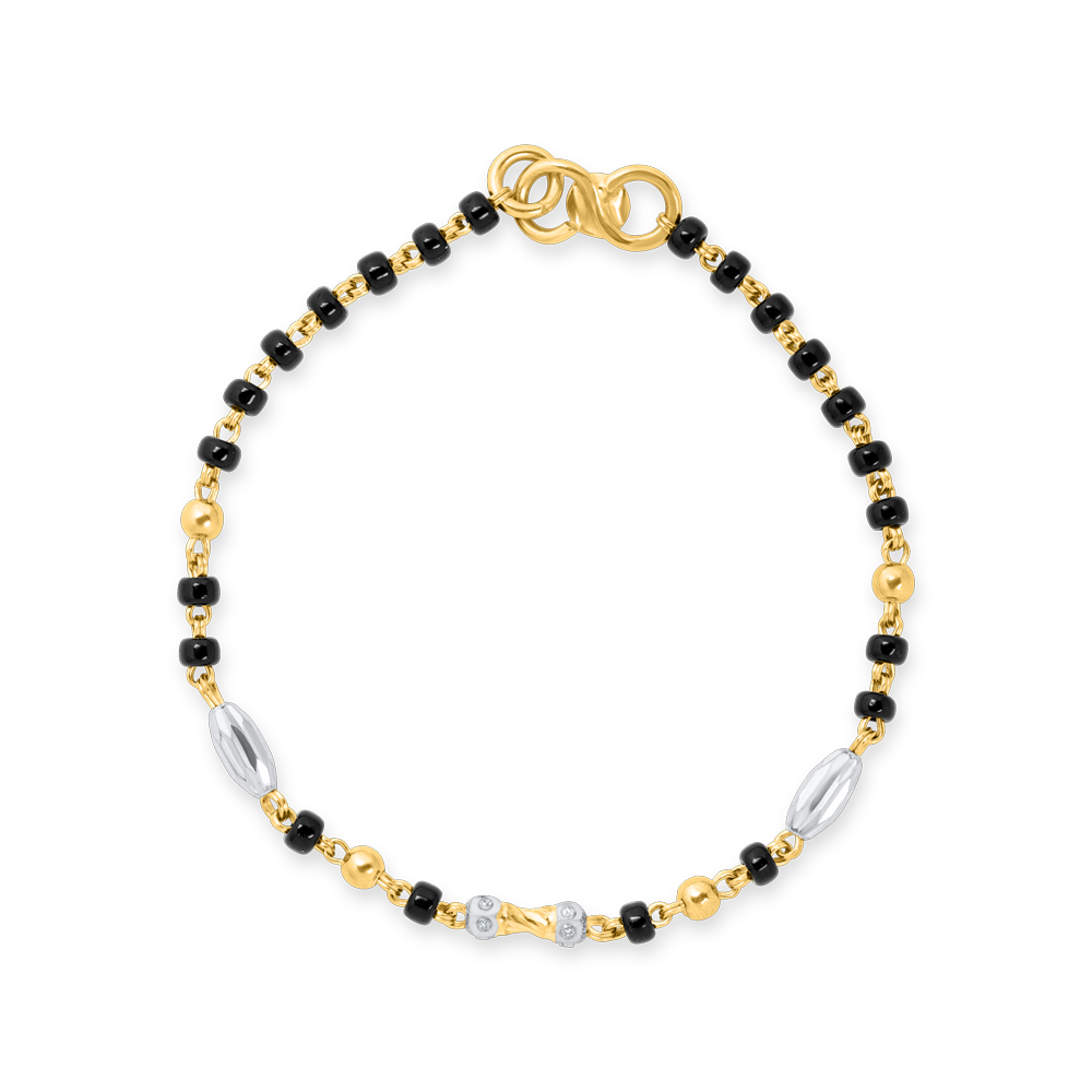 سوار أطفال من الذهب عيار 22 قيراط | 5 بوصة سوار أطفال من الذهب عيار 22 قيراط | 5 بوصة