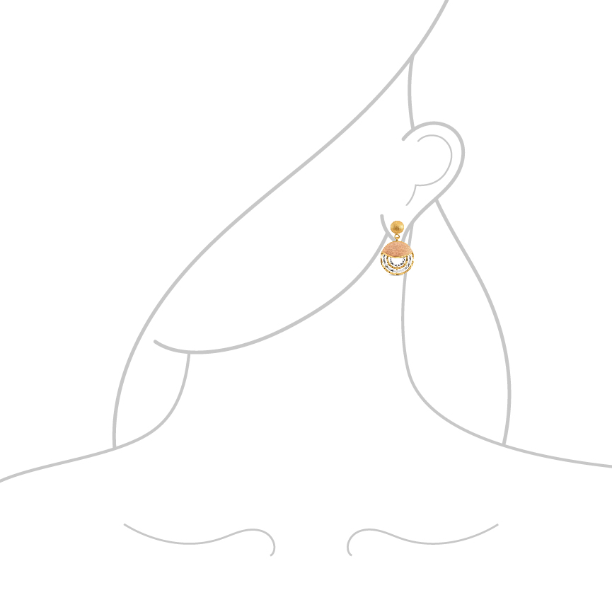 22ct Gold Earring for Women