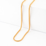 ذهب عيار 22 قيراط | سلسلة ذيل الثعلب | 20 بوصة