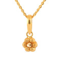 Rosette Bloom Pendant 6mm