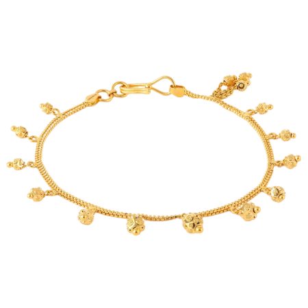 22k Gold Bracelet For Women | 7 Inches 22k Gold Bracelet For Women | 7 Inches