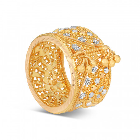 Designer Ring For Women in 22 Carat Gold