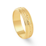 سوار زفاف من الذهب عيار 22 قيراط | 5.5 مم سوار زفاف من الذهب عيار 22 قيراط | 5.5 مم