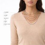 ذهب عيار 22 قيراط | سلسلة سبيجا | 16 بوصة | سمك 1.4 ملم ذهب عيار 22 قيراط | سلسلة سبيجا | 16 بوصة | سمك 1.4 ملم