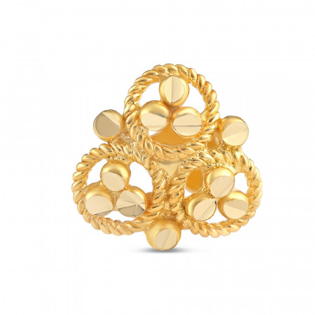 18 Ayar Altın | Sarı Altın Burun İğnesi Saplama | 6,8 mm Kalınlık 18 Ayar Altın | Sarı Altın Burun İğnesi Saplama | 6,8 mm Kalınlık