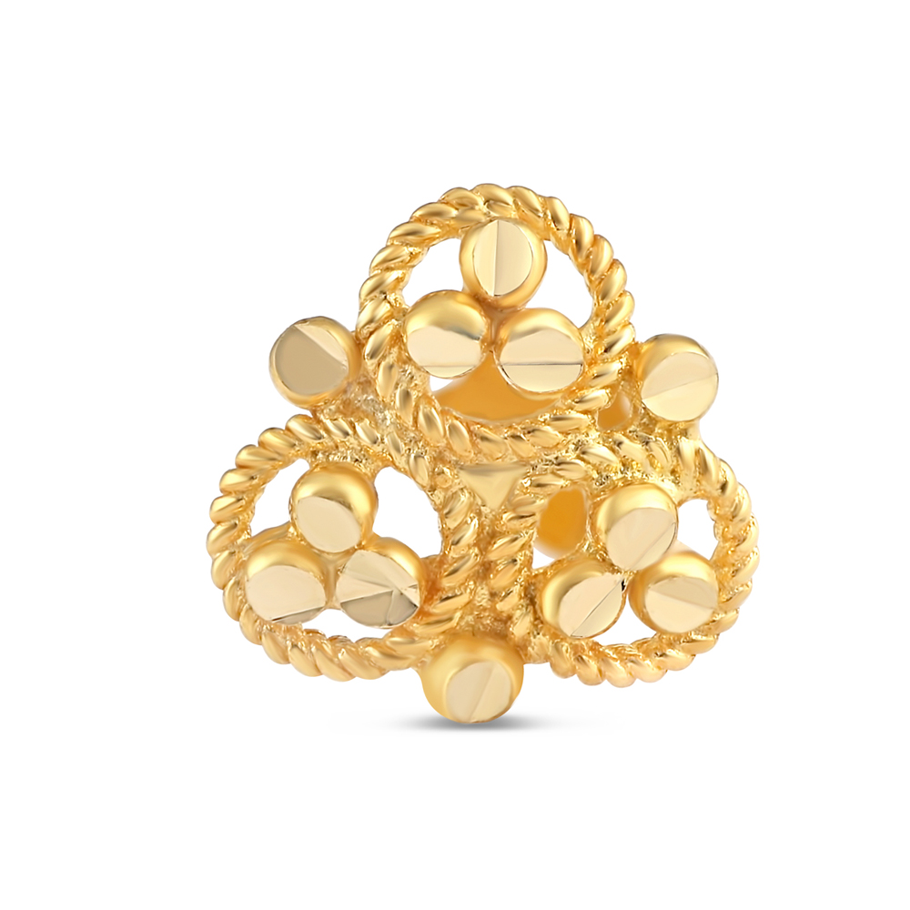 18 Ayar Altın | Sarı Altın Burun İğnesi Saplama | 6,8 mm Kalınlık 18 Ayar Altın | Sarı Altın Burun İğnesi Saplama | 6,8 mm Kalınlık