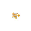 18ct Gold | Yellow Gold Indian Nose Pin Stud | 5.5mm Thick