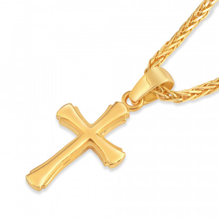 22kt Gold Kreuz-Anhänger
