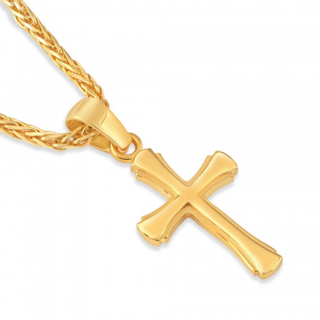 22kt Gold Kreuz-Anhänger