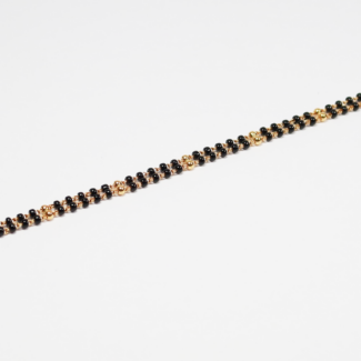 22ct Gold Two Layer Baby Bracelet | 5.5 Inches 22ct Gold Two Layer Baby Bracelet | 5.5 Inches