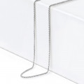 Platinum Box Chain | 16 Inches