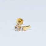 18 Ayar Altın | Hint Altını Burun İğnesi Saplama | 1,8 mm Kalınlık 18 Ayar Altın | Hint Altını Burun İğnesi Saplama | 1,8 mm Kalınlık