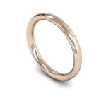 Schmaler Ehering aus 18 Karat Roségold – 2,5 mm Breite Schmaler Ehering aus 18 Karat Roségold – 2,5 mm Breite