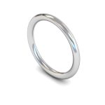 18ct White Gold | Wedding Band | 2mm wide 18ct White Gold | Wedding Band | 2mm wide