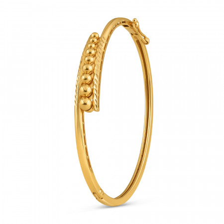 Yellow Gold Bangle | Dailywear | 2.4 | Medium Weight Yellow Gold Bangle | Dailywear | 2.4 | Medium Weight