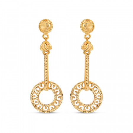 22 Carat Gold Drop Earrings UK